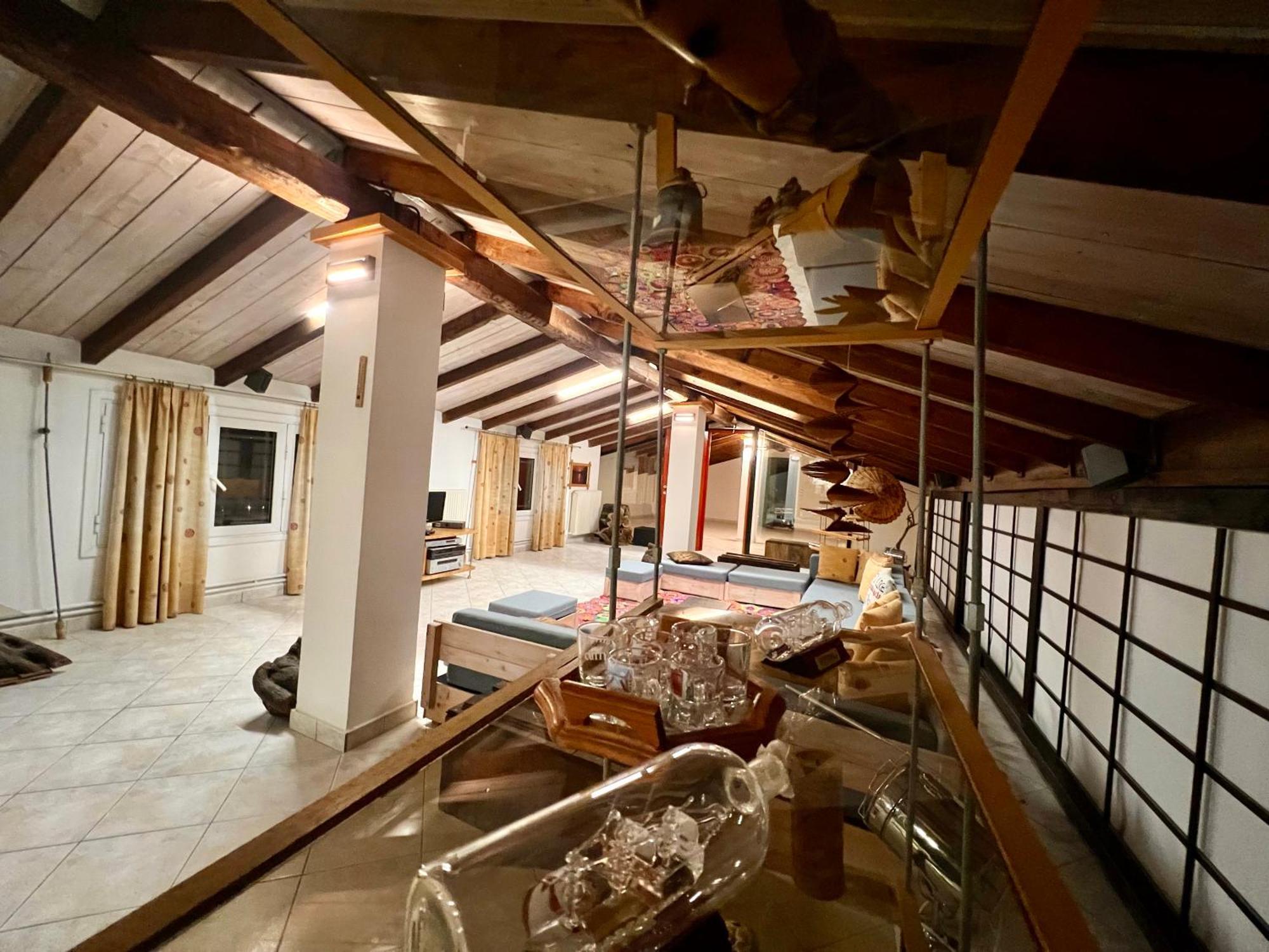 Σοφιτα Ξυλο Μεταλο Γυαλι Apartment Alykes Potamou ภายนอก รูปภาพ