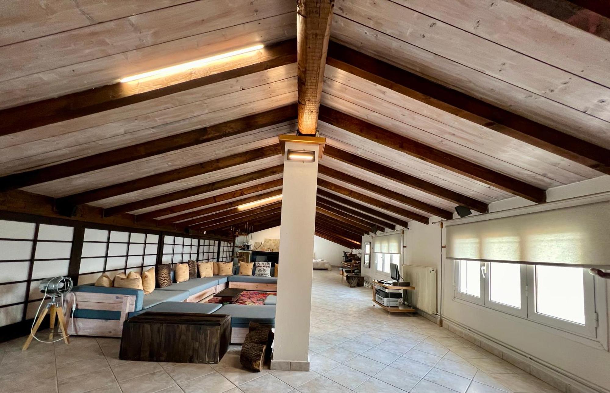 Σοφιτα Ξυλο Μεταλο Γυαλι Apartment Alykes Potamou ภายนอก รูปภาพ