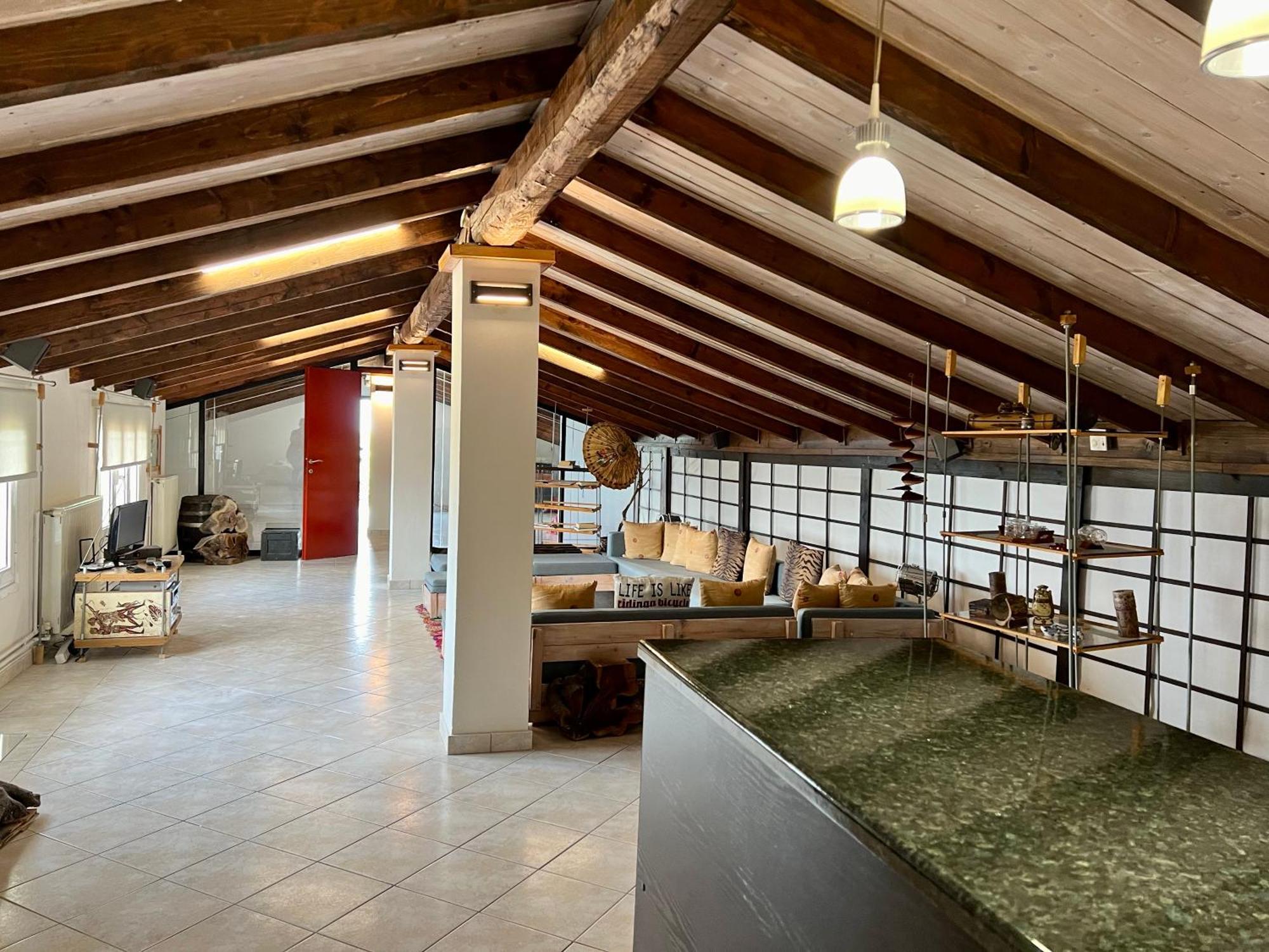 Σοφιτα Ξυλο Μεταλο Γυαλι Apartment Alykes Potamou ภายนอก รูปภาพ